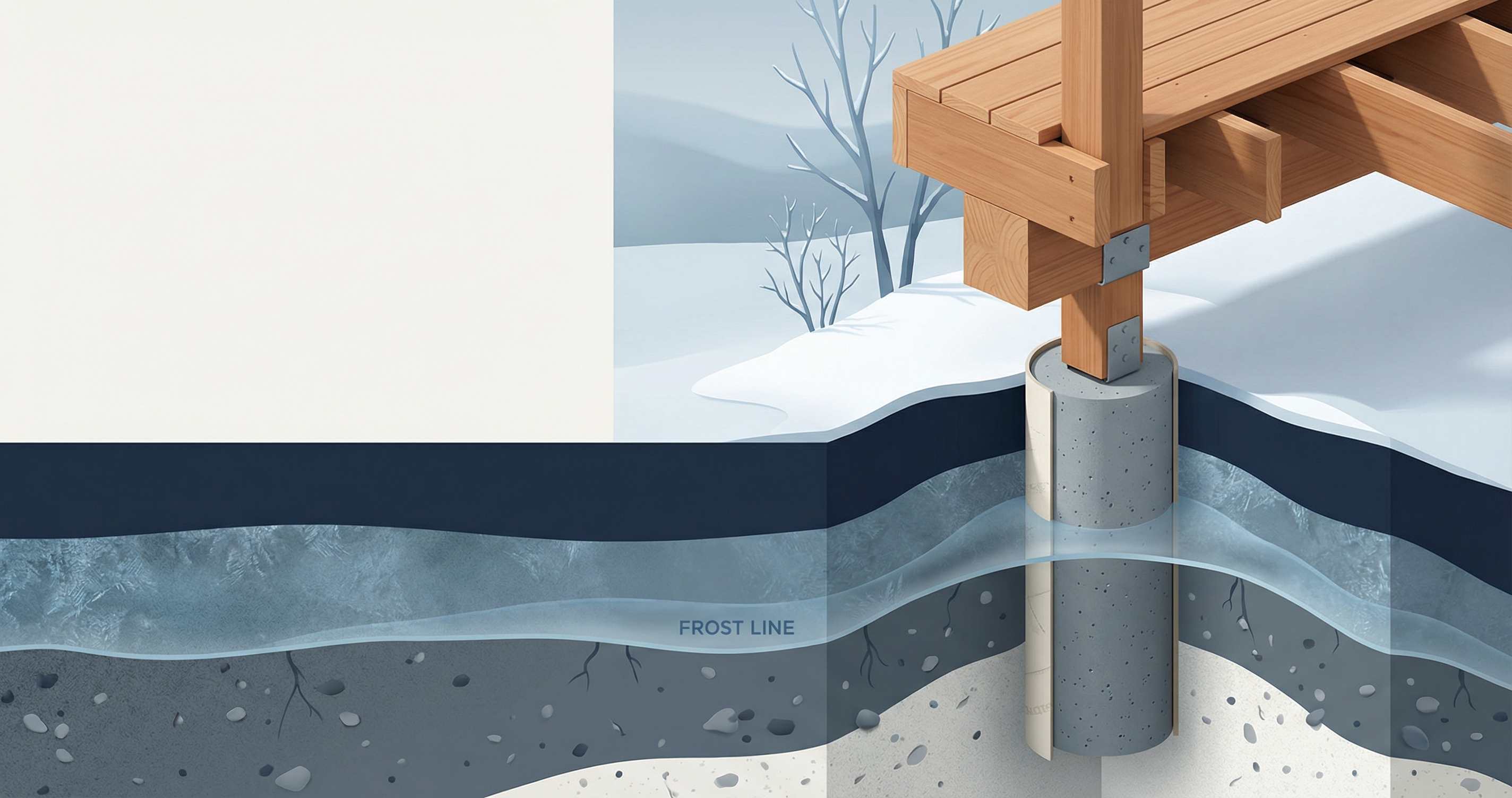 Deck Footing Options in Ontario: Sonotubes vs Helical Piles (Pros & Cons)