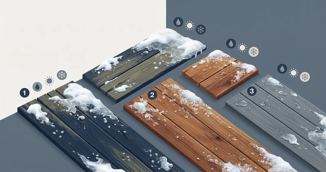 Pool Decking in Ontario: Composite vs Wood (Slip, Heat, Maintenance)